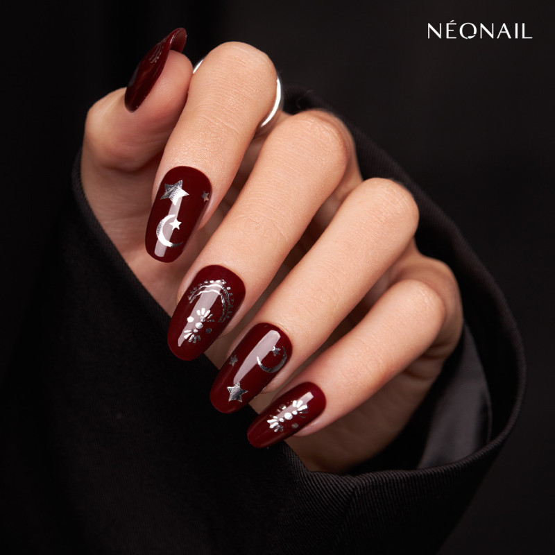 Nail Stickers 05: Astro Silver